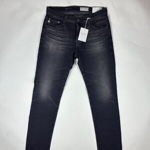 AG Men’s Tellis Cloud Soft Denim Jeans - 33x33 - 12 Years Cave (Black) NWT